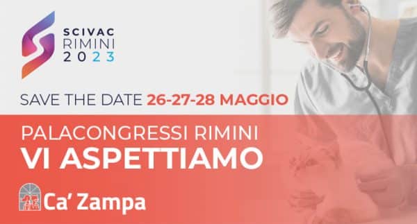 Invito Scivac Rimini 2023 stand Ca' Zampa